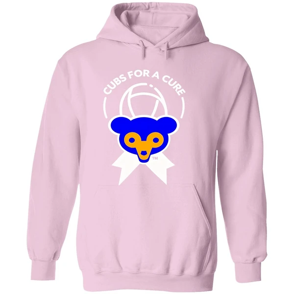 Chicago Cubs For A Cure Hoodie - Image 5