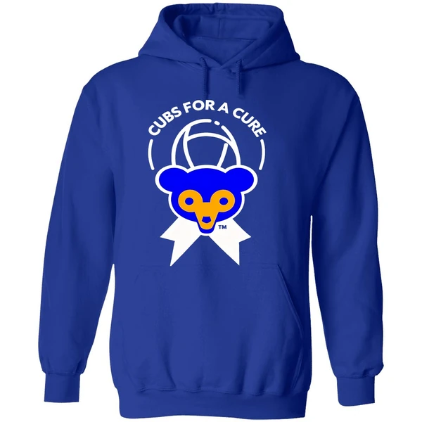Chicago Cubs For A Cure Hoodie - Image 7