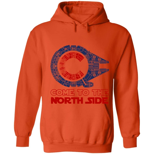 Chicago Cubs Millennium Falcon Come To The North Side Hoodie - Image 5