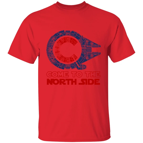 Chicago Cubs Millennium Falcon Come To The North Side Shirt - Image 6