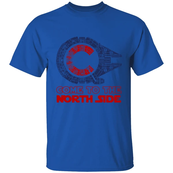 Chicago Cubs Millennium Falcon Come To The North Side Shirt - Image 7