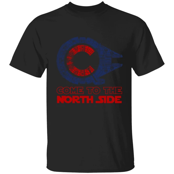 Chicago Cubs Millennium Falcon Come To The North Side Shirt - Image 9