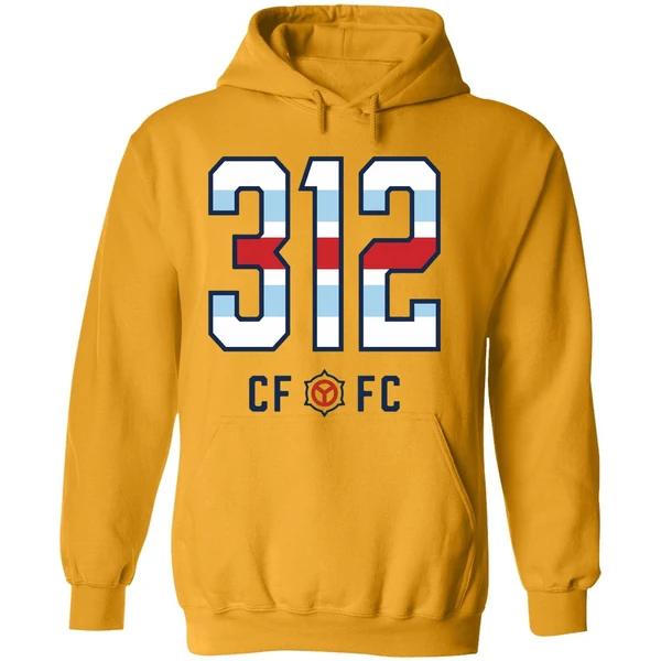 Chicago Fire Sport 312 Cf Fc Game Day Hoodie