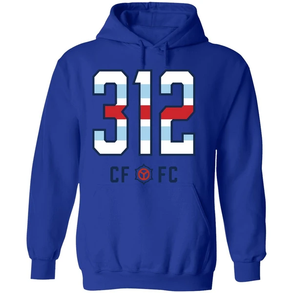 Chicago Fire Sport 312 Cf Fc Game Day Hoodie - Image 7