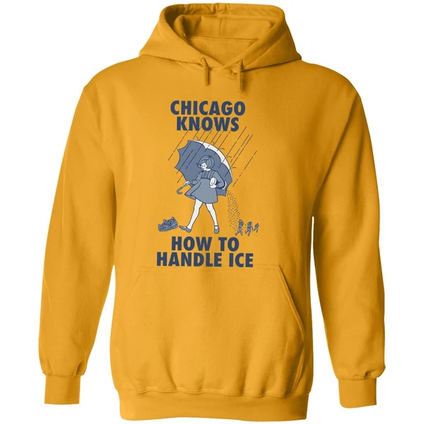 Chicago Knows How To Handle Ice Morton Salt Hoodie