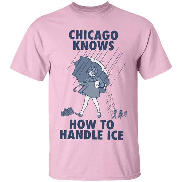 Chicago Knows How To Handle Ice Morton Salt Shirt - Image 2
