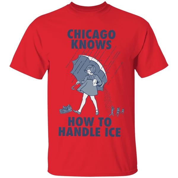 Chicago Knows How To Handle Ice Morton Salt Shirt - Image 4