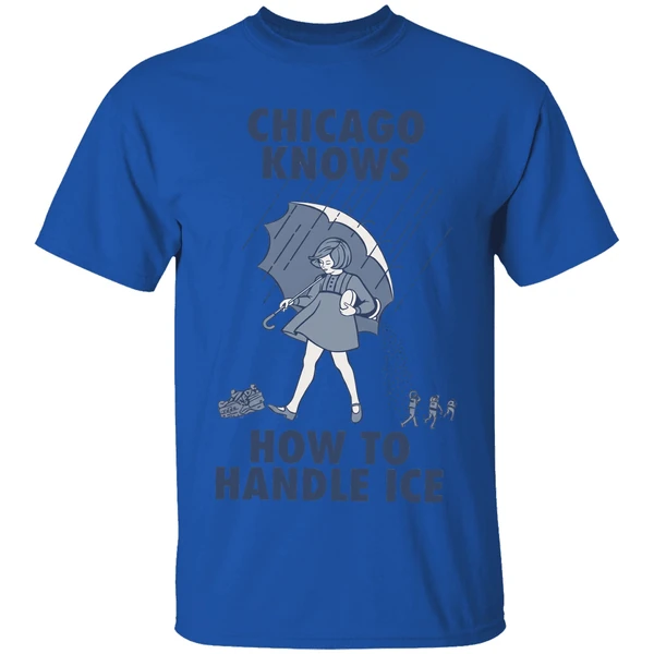 Chicago Knows How To Handle Ice Morton Salt Shirt - Image 5