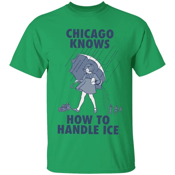 Chicago Knows How To Handle Ice Morton Salt Shirt - Image 8