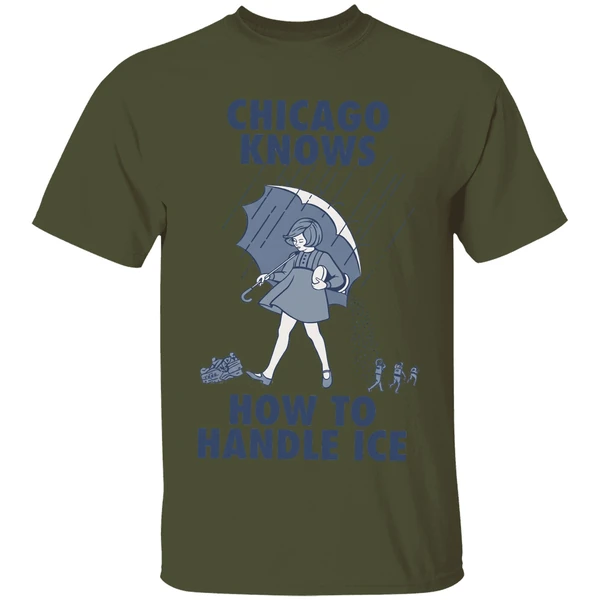 Chicago Knows How To Handle Ice Morton Salt Shirt - Image 9