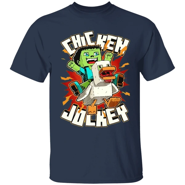 chicken-jockey-chicken-kid-cube-game-shirt-navy