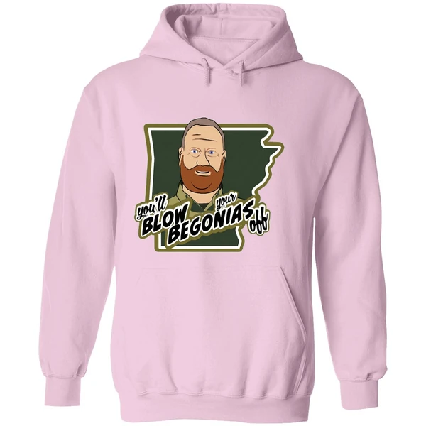 Chief Bradley Taylor Hazen Police Youll Blow Your Begonias Off Hoodie - Image 5