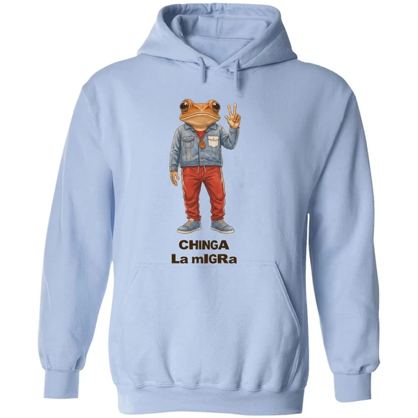 Chinga La Migra Ice Out Hoodie - Image 4