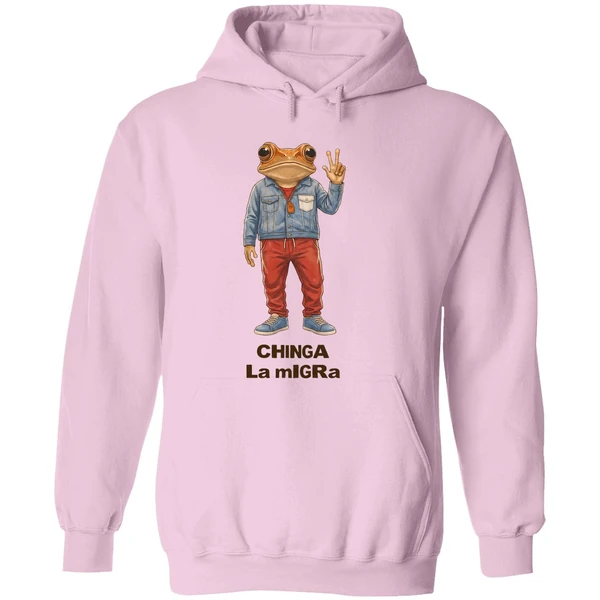 Chinga La Migra Ice Out Hoodie - Image 5