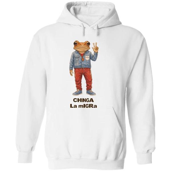 Chinga La Migra Ice Out Hoodie - Image 8