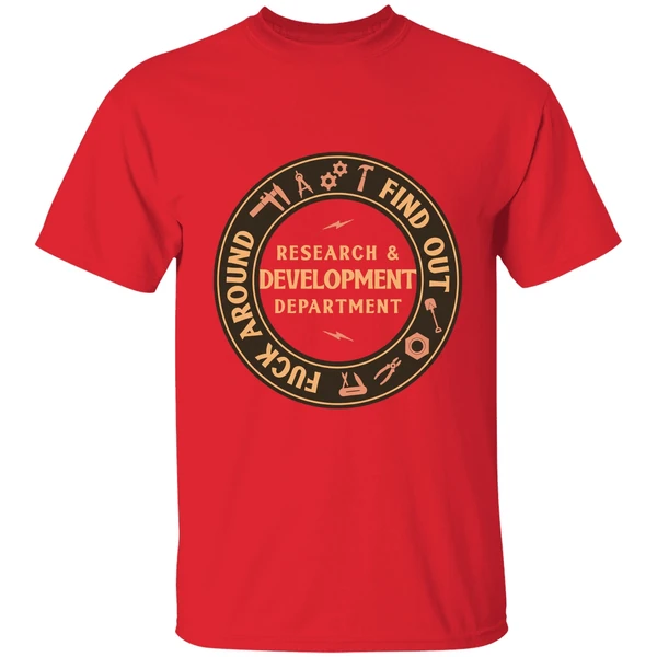chris boden fuck around find out fafo research and development shirt red