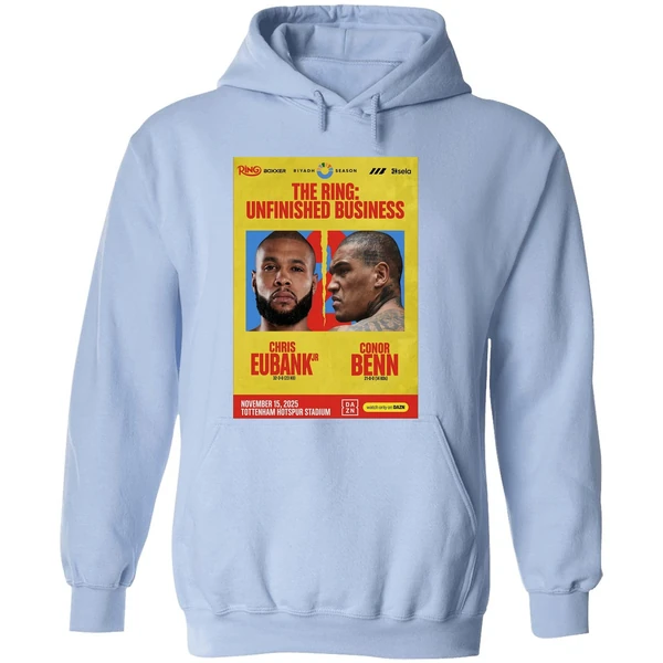 Chris Eubank Jr Vs Conor Benn 2 2025 Fight Poster Hoodie - Image 4