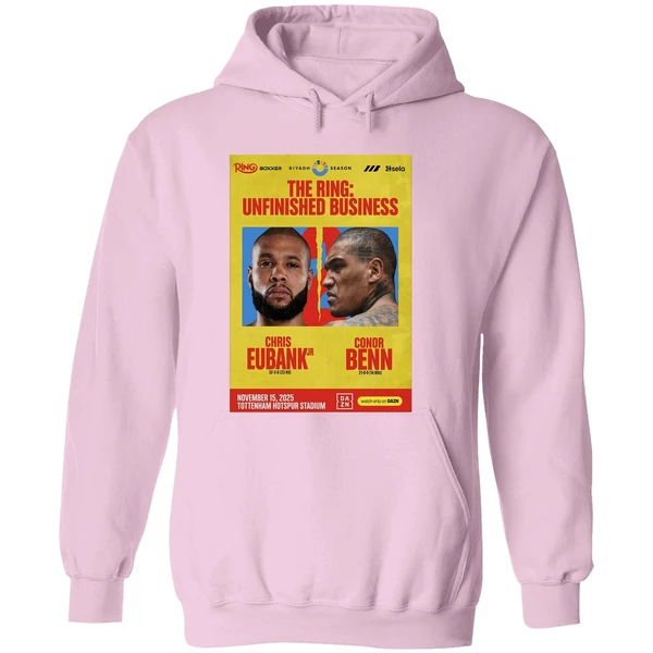 Chris Eubank Jr Vs Conor Benn 2 2025 Fight Poster Hoodie - Image 5