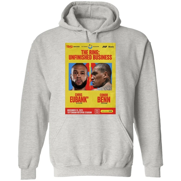 Chris Eubank Jr Vs Conor Benn 2 2025 Fight Poster Hoodie - Image 9