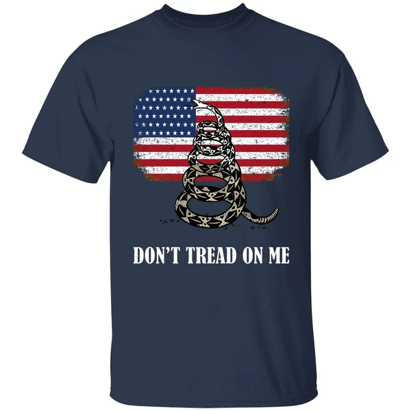 chris pratt dont tread on me shirt navy