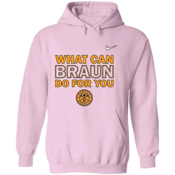 Christian Braun Mip What Can Braun For You Denver Nuggets Hoodie - Image 5