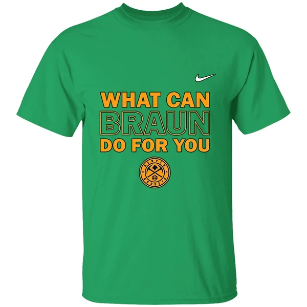 Christian Braun Mip What Can Braun For You Denver Nuggets Shirt - Image 2