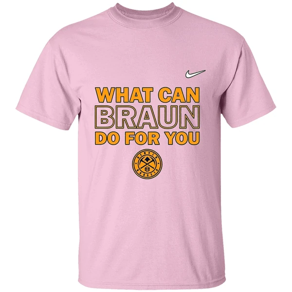 Christian Braun Mip What Can Braun For You Denver Nuggets Shirt - Image 3