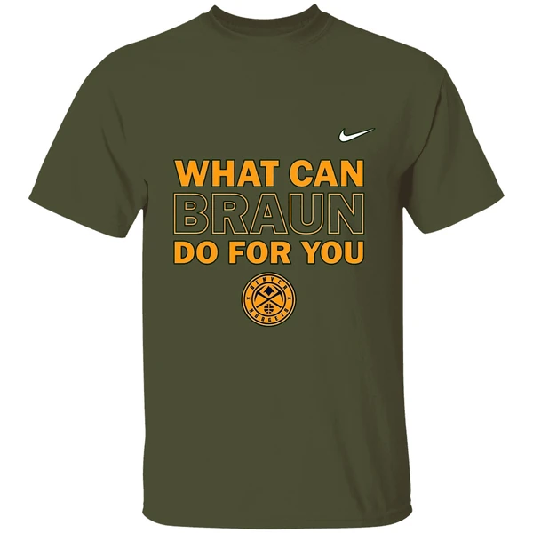 Christian Braun Mip What Can Braun For You Denver Nuggets Shirt - Image 4