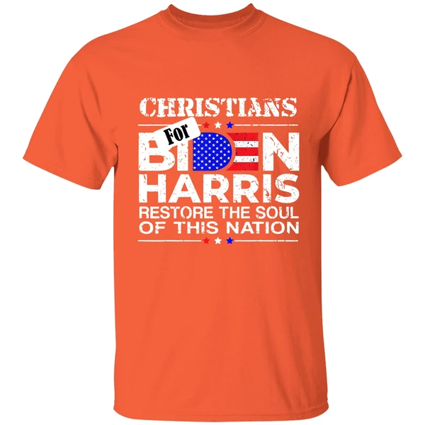 Christians For Biden Harris Restore The Soul Of This Nation Shirt - Image 5