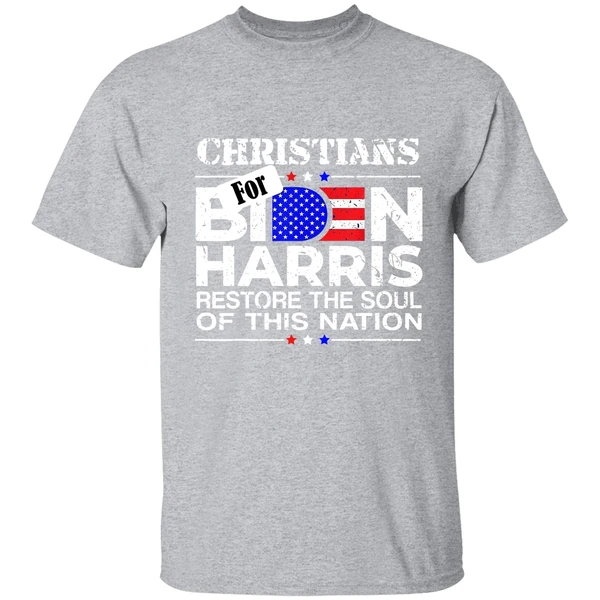 Christians For Biden Harris Restore The Soul Of This Nation Shirt - Image 8