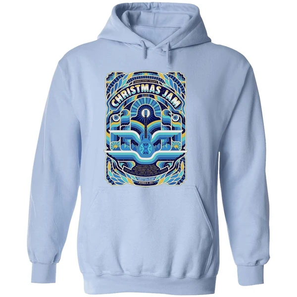 Christmas Jam Asheville 25 Gallen Dec 13rd 2025 North Carolina Poster Hoodie - Image 4