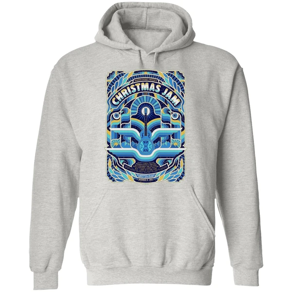 Christmas Jam Asheville 25 Gallen Dec 13rd 2025 North Carolina Poster Hoodie - Image 9