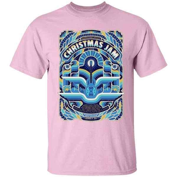 Christmas Jam Asheville 25 Gallen Dec 13rd 2025 North Carolina Poster Shirt - Image 3