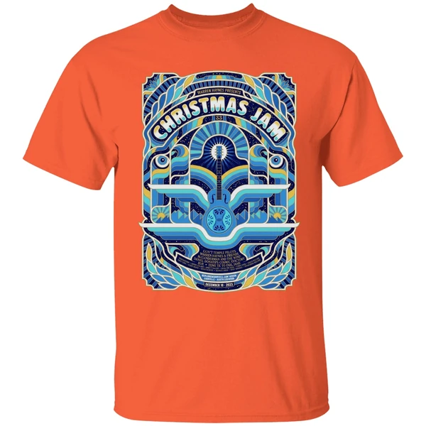 Christmas Jam Asheville 25 Gallen Dec 13rd 2025 North Carolina Poster Shirt - Image 6