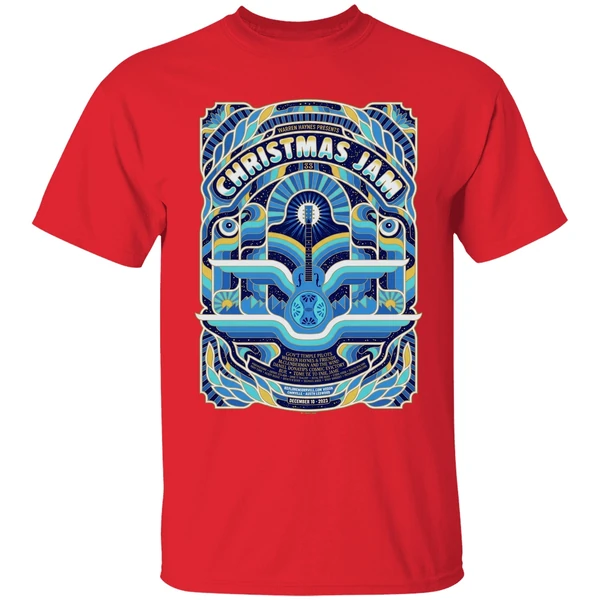 Christmas Jam Asheville 25 Gallen Dec 13rd 2025 North Carolina Poster Shirt - Image 7