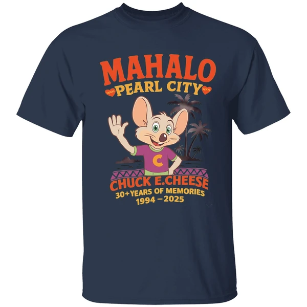 chuck-e-cheese-mahalo-pearl-city-1994-2025-shirt-navy
