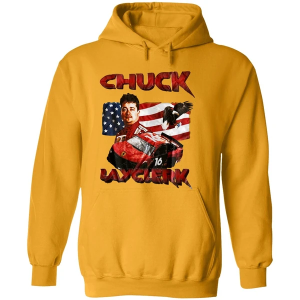 Chuck Layclerk America Flag Hoodie