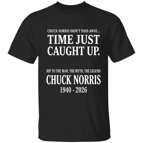 Chuck Norris Memorial Tribute Rip Legend 1940 2026 Shirt