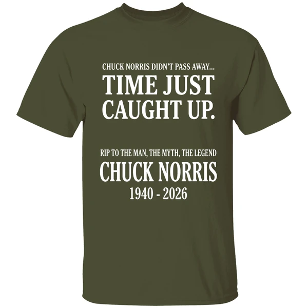 Chuck Norris Memorial Tribute Rip Legend 1940 2026 Shirt - Image 4