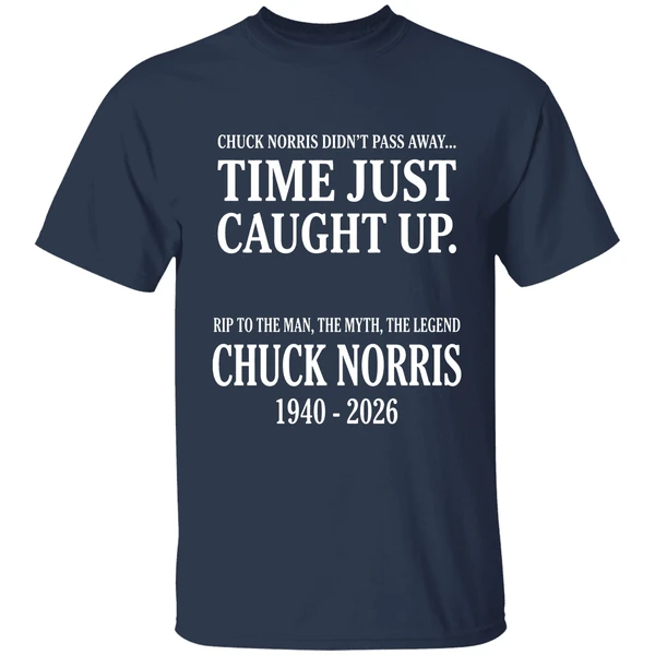Chuck Norris Memorial Tribute Rip Legend 1940 2026 Shirt - Image 5