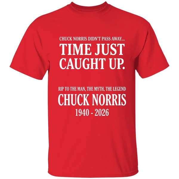 Chuck Norris Memorial Tribute Rip Legend 1940 2026 Shirt - Image 7