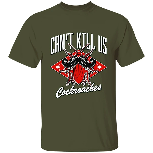 Cincinnati Reds Cant Kill Us Cockroaches Baseball 2025 Shirt - Image 3