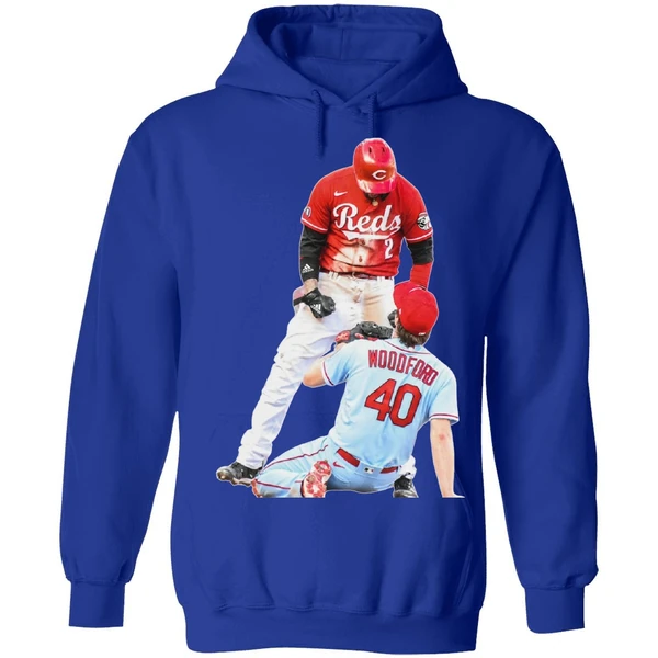 Cincinnati Reds Nick Castellanos Suspension Vs Cardinals Jake Woodford Hoodie
