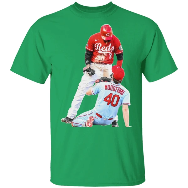 Cincinnati Reds Nick Castellanos Suspension Vs Cardinals Jake Woodford Shirt