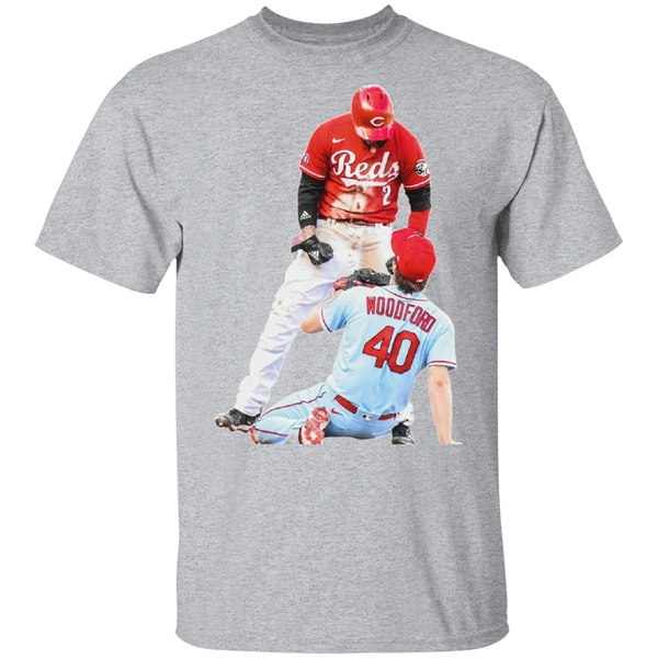 Cincinnati Reds Nick Castellanos Suspension Vs Cardinals Jake Woodford Shirt - Image 8