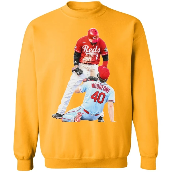 Cincinnati Reds Nick Castellanos Suspension Vs Cardinals Jake Woodford Sweatshirt