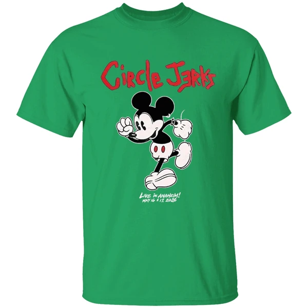 Circle Jerks Live In Anaheim Ca 2026 On May 16 And 17 Slam Dance Mickey Mouse Shirt - Image 2