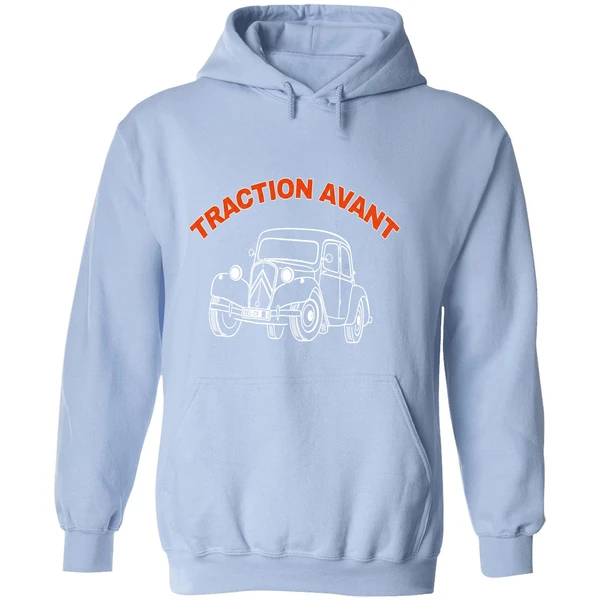 Citroen Traction Avant Car Del Cv Hoodie - Image 4