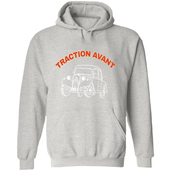 Citroen Traction Avant Car Del Cv Hoodie - Image 9