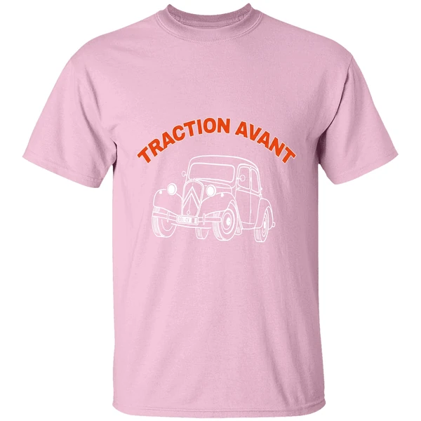 citroen traction avant car del cv shirt lightpink